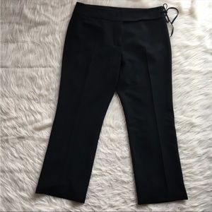 Armani Collezioni black pants 10 Italy crop